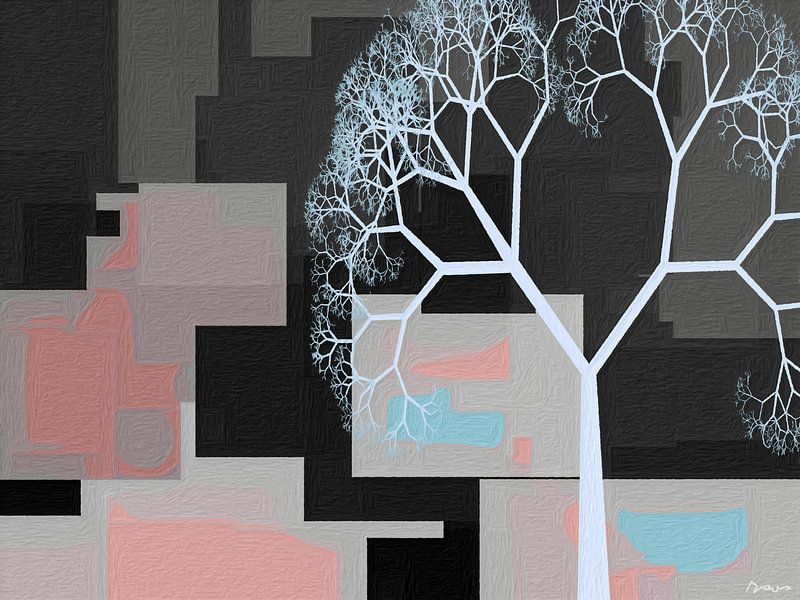 The dark city. (City-Art) by SydWyn Art