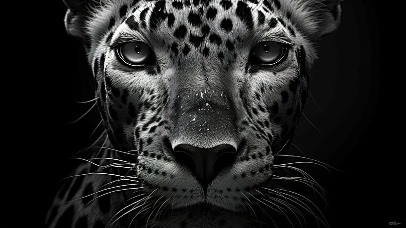 wildlife in black and white by Gelissen Artworks