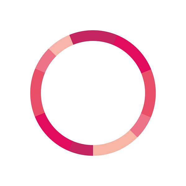 Monochrome Colour scheme Pink by MDRN HOME