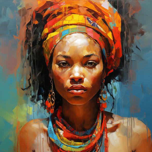 Femme africaine par Cafe Noir