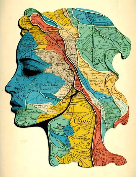 Ana Maria par Maps Are Art