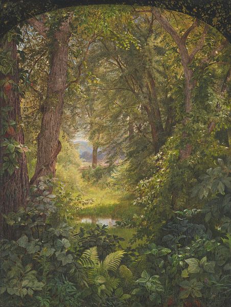 Woodland Glade, William Trost Richards par Des maîtres magistraux