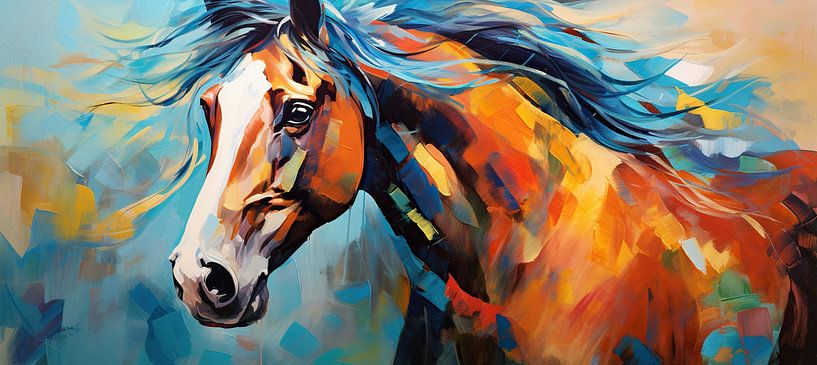 Horse &amp; Art by Wonderful Art