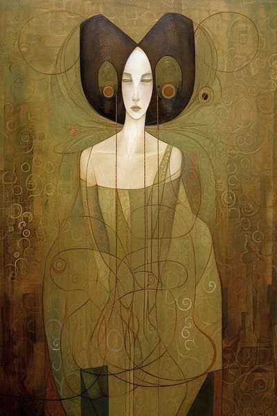 Frau surreal 2 von Bert Nijholt