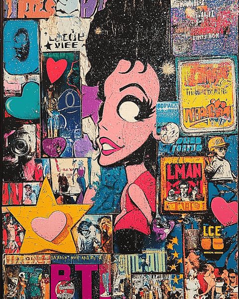 Retro Glam Pop by Art Lovers