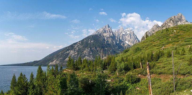 Parc national de Grand Teton, États-Unis, lac Jenny par Jeroen van Deel
