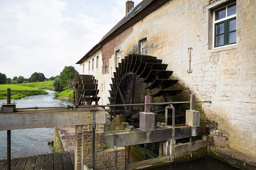Wassermühle an der Geul in Gulpen, Nord-Limburg von Ger Beekes