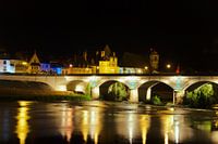 Amboise by night.