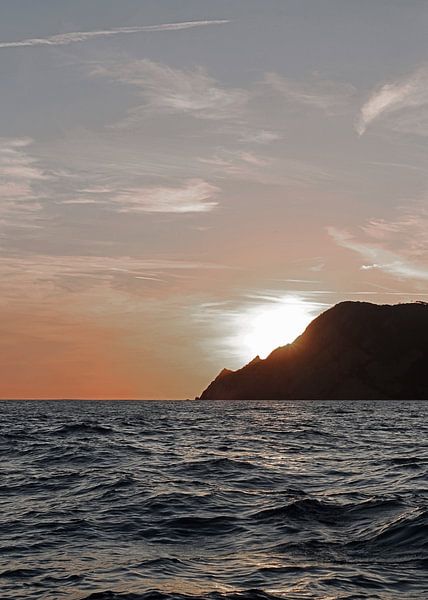 Sunset in Cinque Terre by BY MIRNA