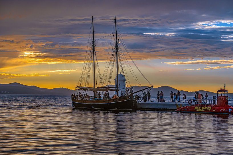 Croatie : Coucher de soleil à Zadar par Photoart-Naegele