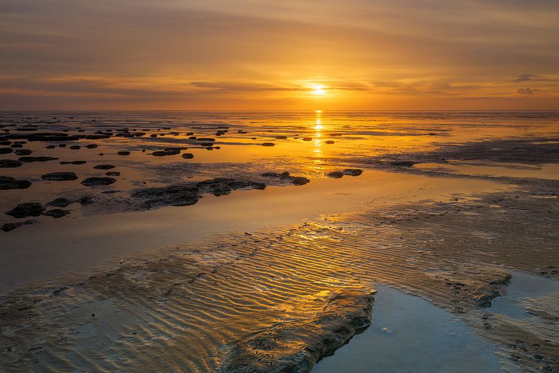 The Wadden Sea in beautiful light by Karla Leeftink