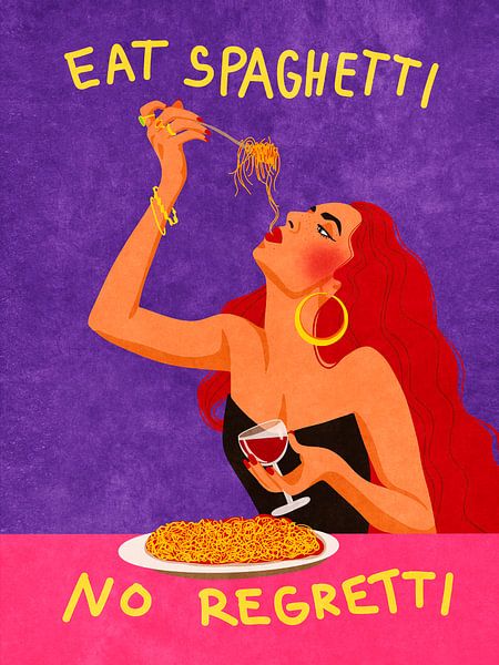 Eat Spaghetti no regretti par Raissa Oltmanns