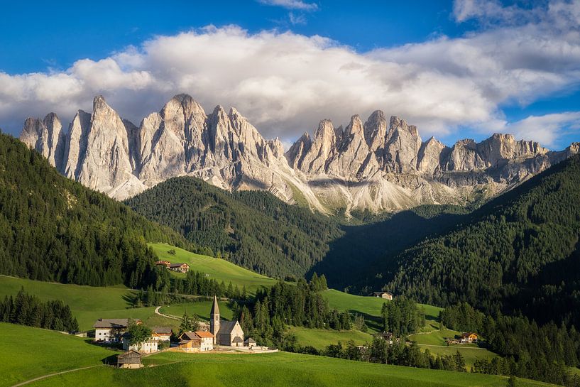 Uitzicht in de Dolomieten par Edwin Mooijaart