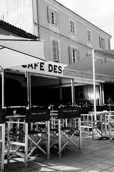 Café des Arts Saint-Tropez von Tom Vandenhende