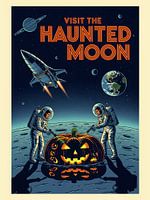 Bezoek de spookachtige maan