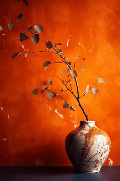 The Orange Wall by Treechild