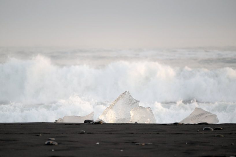 Diamond Beach Iceland by Caroline Guerain
