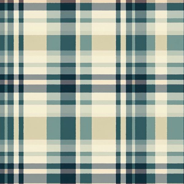 Vintage Plaid # XXXIII by Whale & Sons