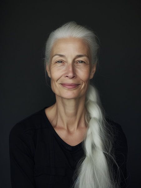 Femme énergique, beauté rayonnante par fernlichtsicht