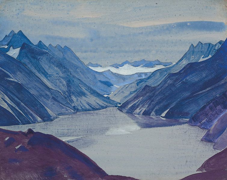 Nicholas Roerich - Nag Lake (1925) by Peter Balan