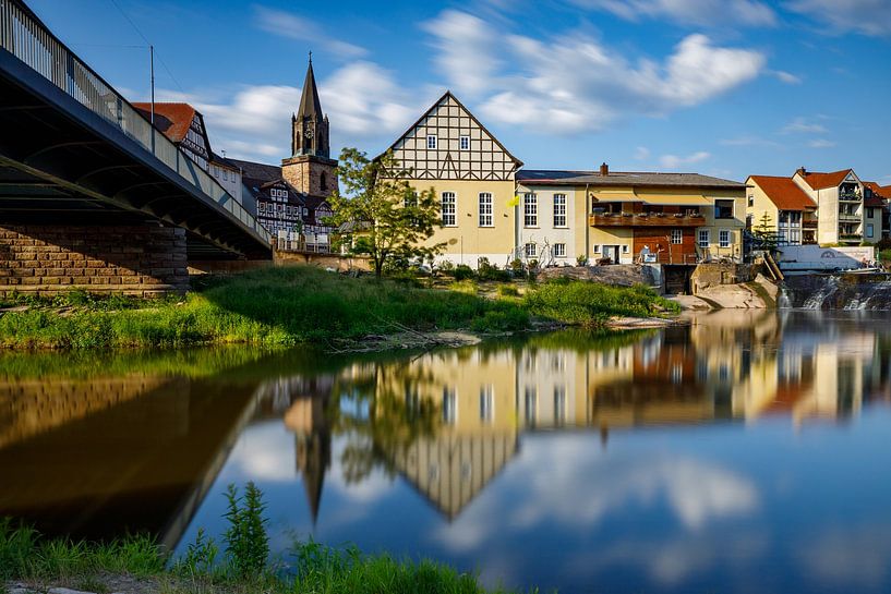 The town of Rotenburg an der Fulda by Roland Brack