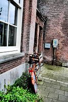 Utrecht - Fahrrad auf dem Bürgersteig