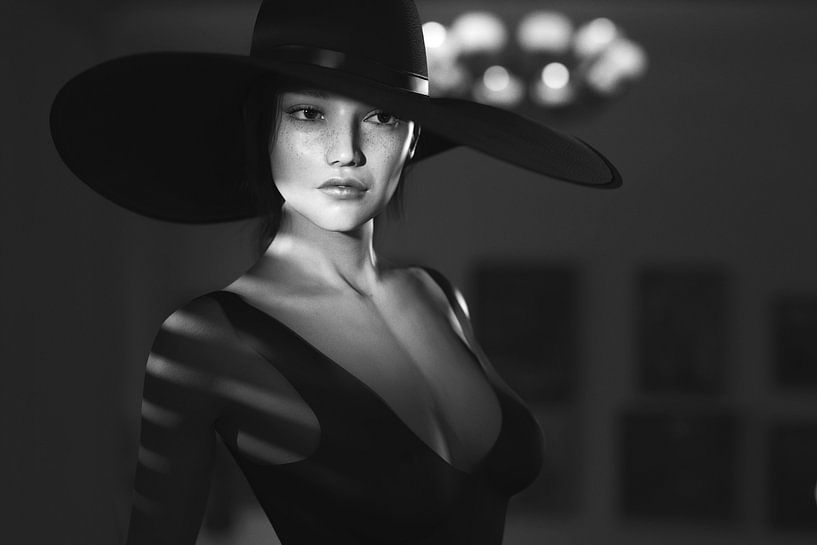 Movie Noir portrait by Arjen Roos