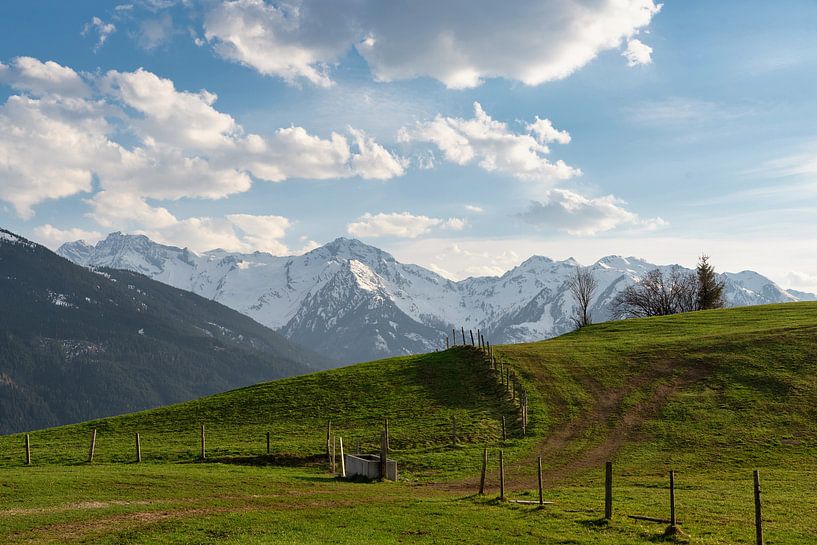 Hohe Tauern in spring towards Hollersbachtal by Daniel Kogler