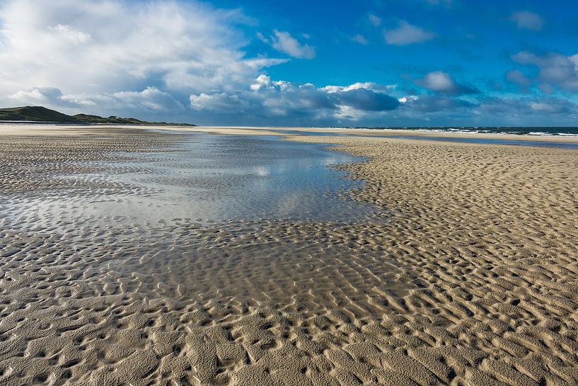 Strand an der Nordseeküste auf der Insel Amrum par Rico Ködder