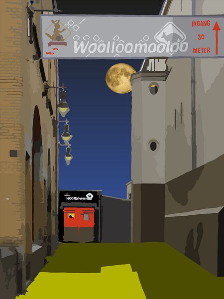 018. Nacht in Woolloomooloo von Domstad Rudie