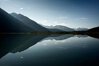 Berge in der Morgensonne