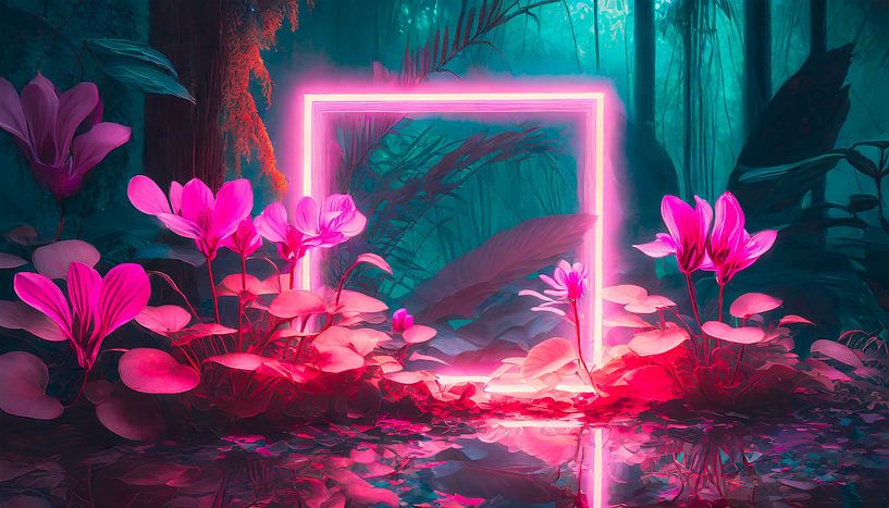 Fleurs avec éclairage par Mustafa Kurnaz