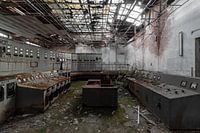 Verfallener Kontrollraum