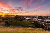 Sonnenuntergang in Kanne, Riemst