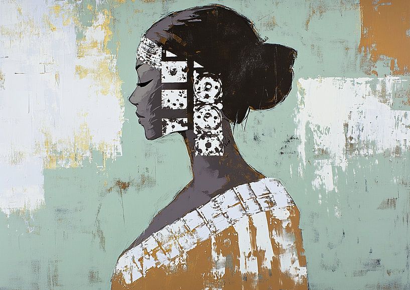 Frauenporträt | Zeitlose Echos von Wunderbare Kunst