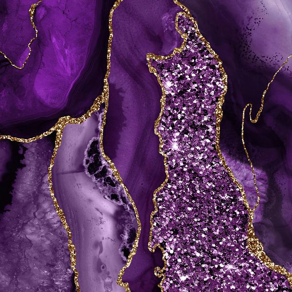 Achat Glitzer Ozean Textur 04 von Aloke Design