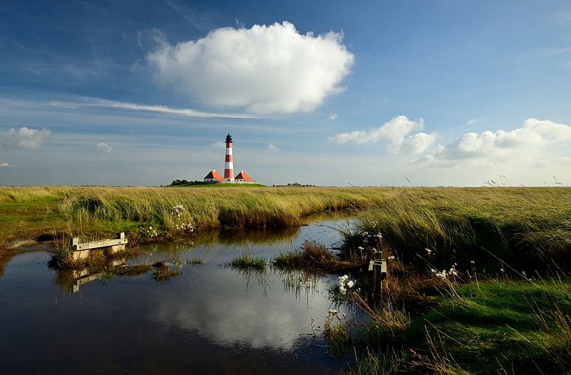 Idylle côtière avec phare par Oliver Lahrem