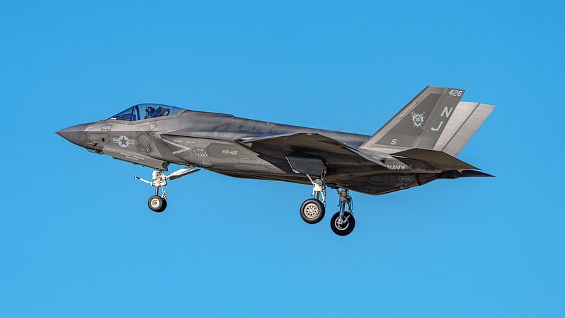 U.S. Navy Lockheed Martin F-35C Lightning II. van Jaap van den Berg