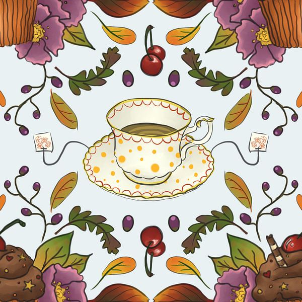 teacup par Wies de Ruiter