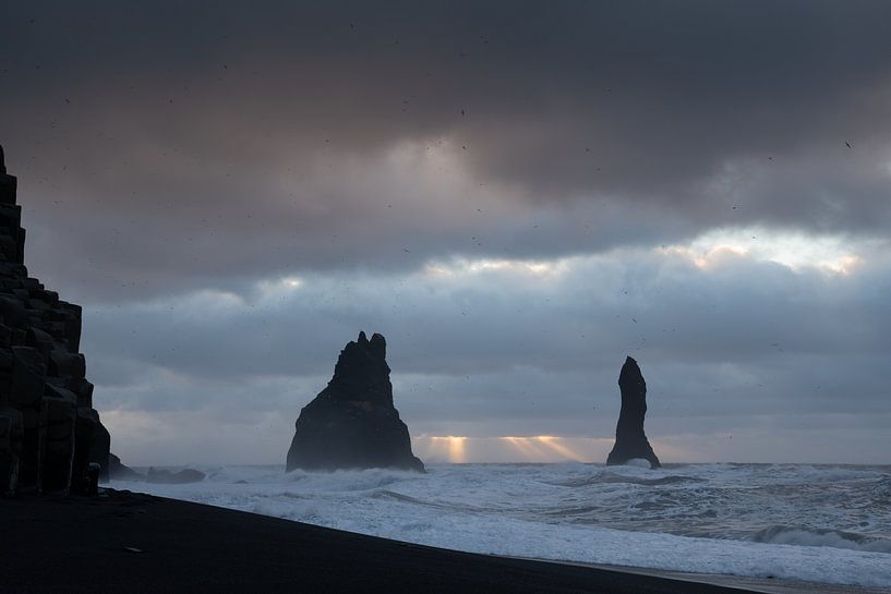 Baie de Reynisfjara, Vik, Islande, Europe par Alexander Ludwig
