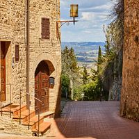 Straße mit Aussicht