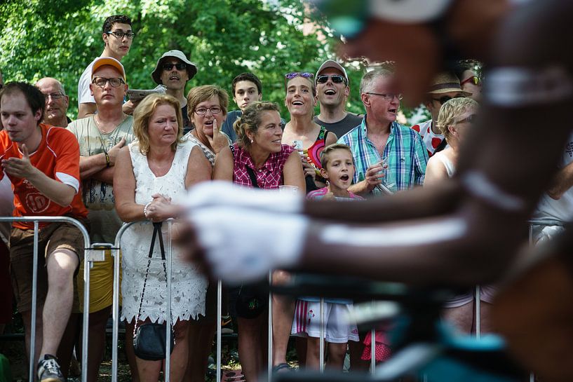 Wielerpubliek von Bob Hartemink