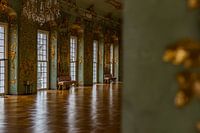 The golden blue ballroom