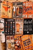 Retro-Alkohol-Schilder – Für Bar, Küche & gute Laune | Hochformat