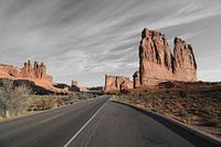 Arches Natural Park Courthouse Towers