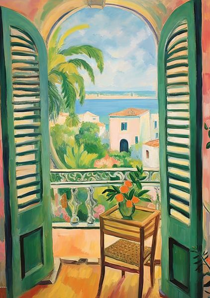 Matisse inspireert Open Venster van Niklas Maximilian
