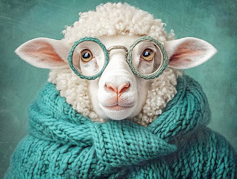 Das Strickschaf von Heike Hultsch