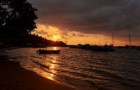 Zonsondergang in Mirissa