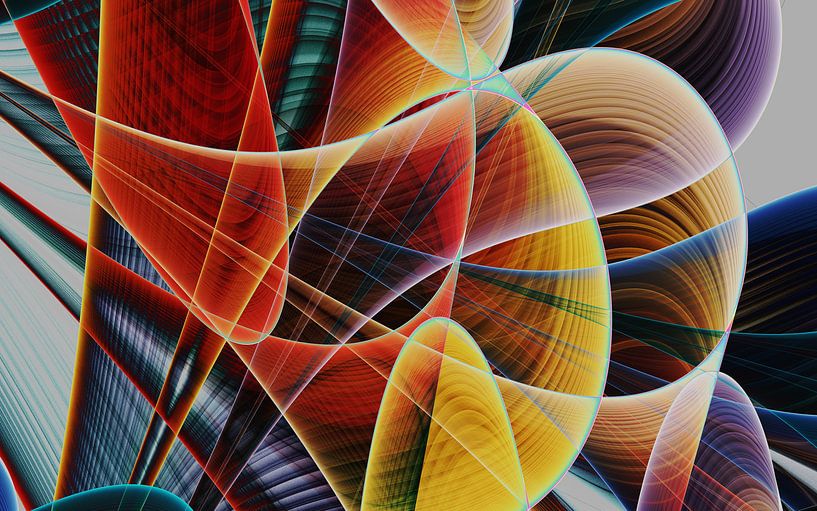 Abstract composition 399 by Angel Estevez