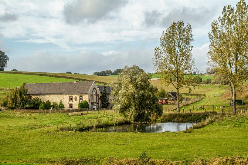 Mergelboerderij bij Simpelveld von John Kreukniet